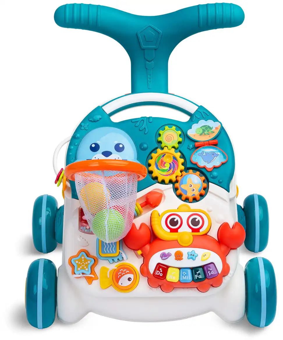 Ходунки 2 в 1 Caretero Spark Turquoise